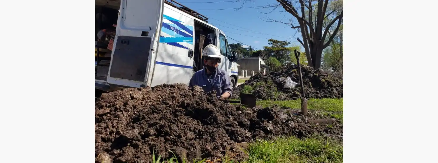 Finalizarán las obras de cloaca en el barrio Hipódromo