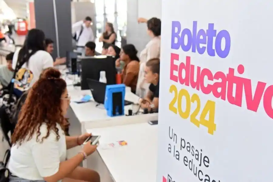 Hasta cuándo estará vigente el Boleto Educativo 2024