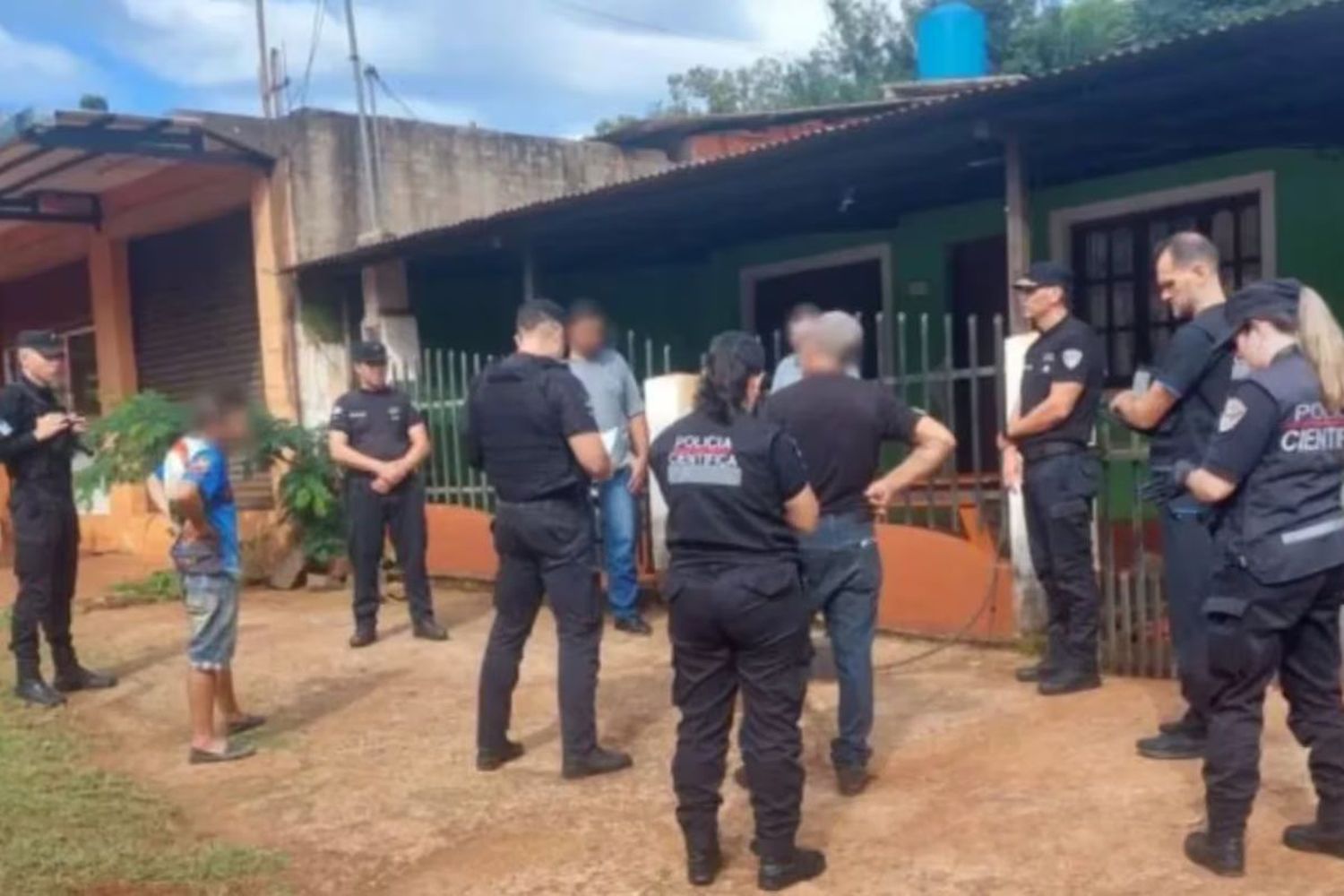 Los vecinos alertaron a la Policía