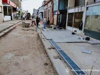Avanza a paso sostenido la obra del Centro Comercial a Cielo Abierto
