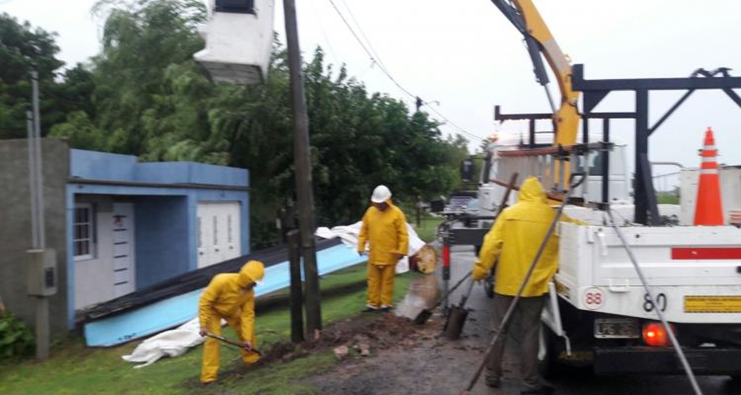 Temporal: Cortes de luz en el centro y otras zonas por alimentadores fuera de servicio