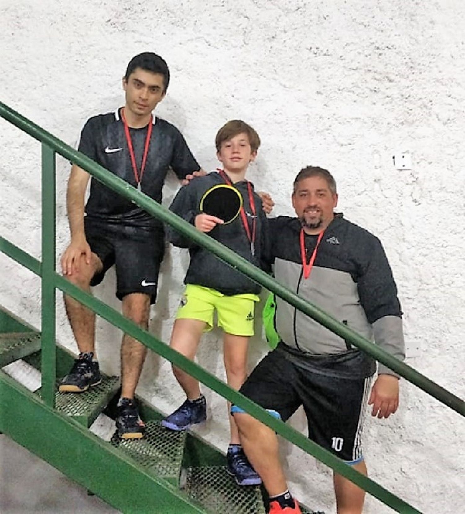 Hubo tenis de mesa en diversas categorías