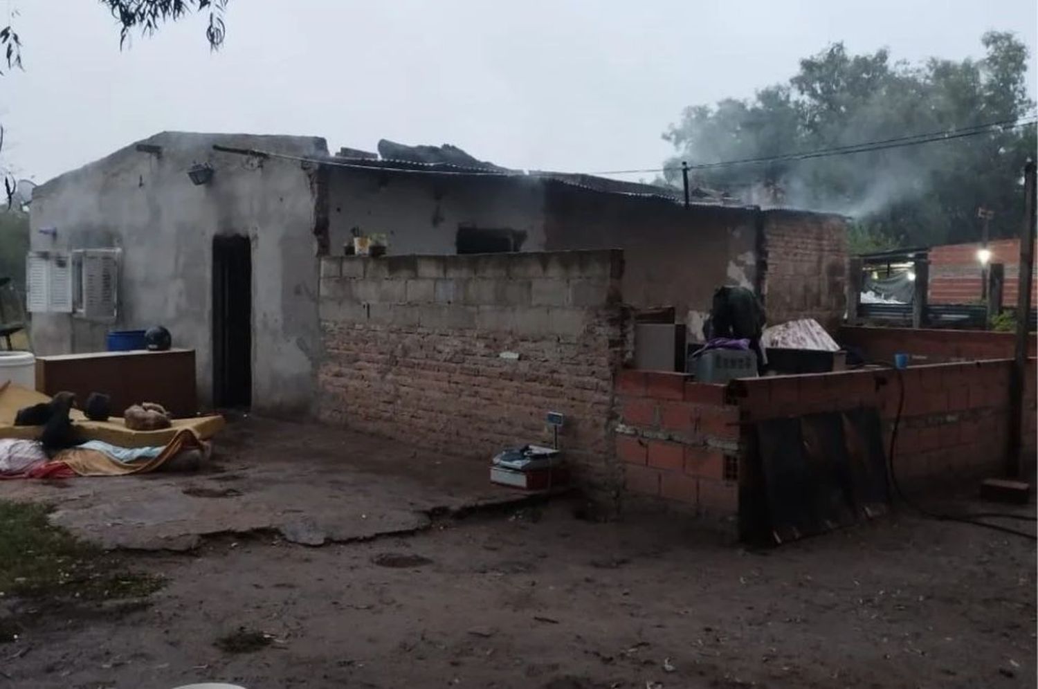 Santo Tomé: una mujer y su hija heridas tras el incendio de su vivienda