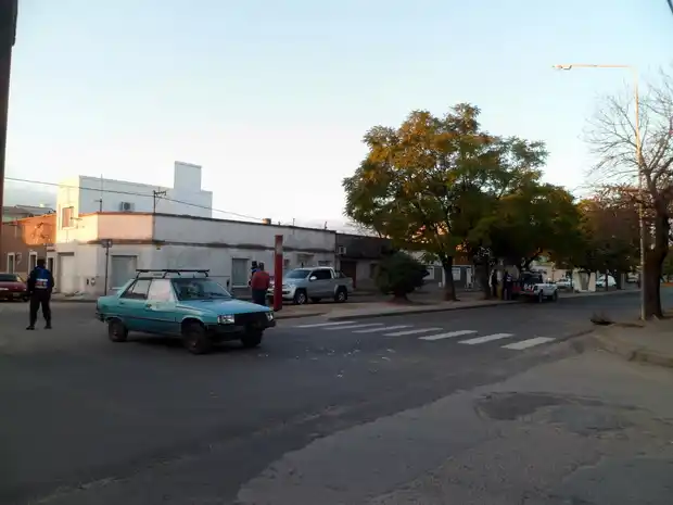 Patrullero accidentado
