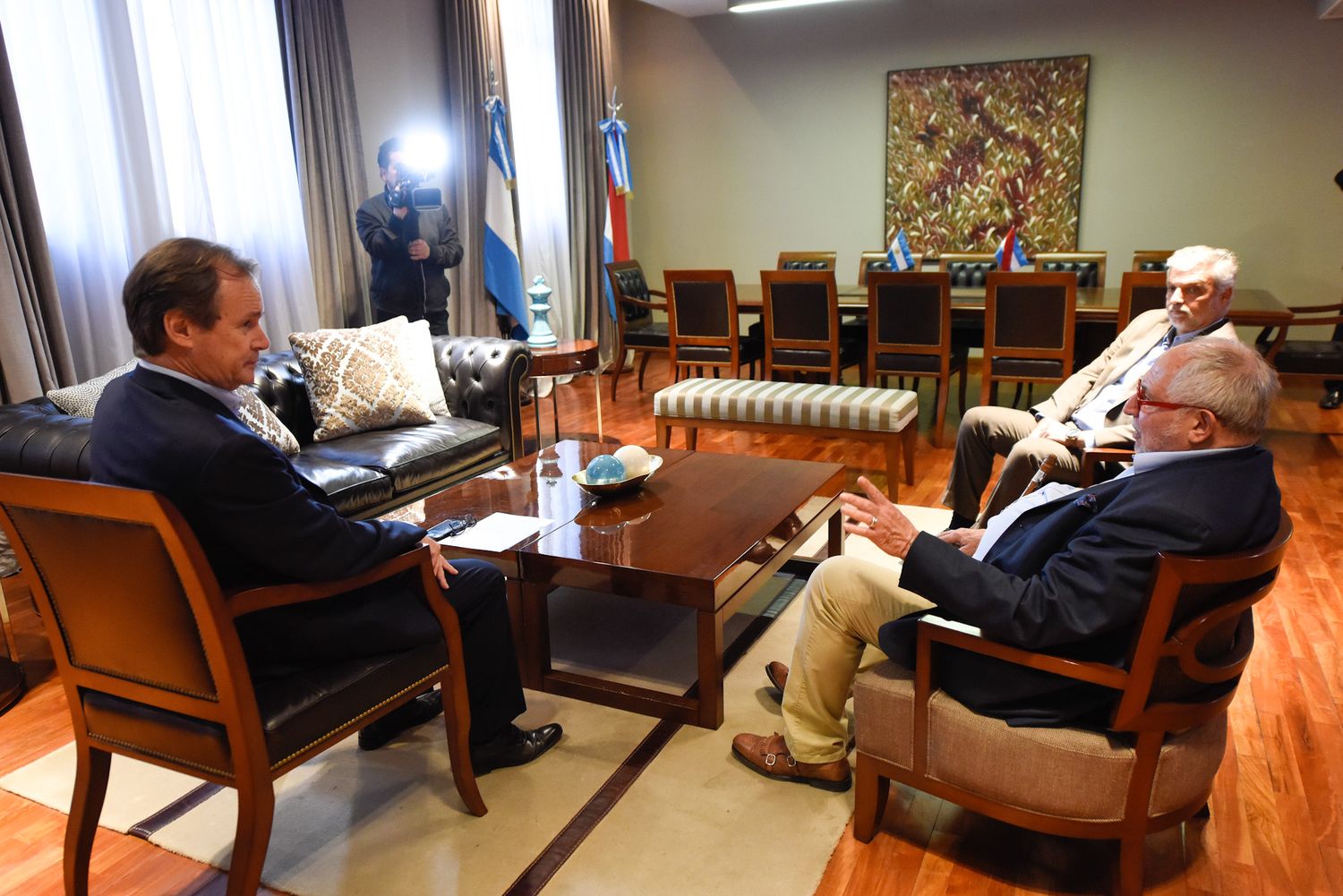 Bordet y Guelar acordaron avanzar en una agenda productiva entre la Región Centro y tres provincias Chinas