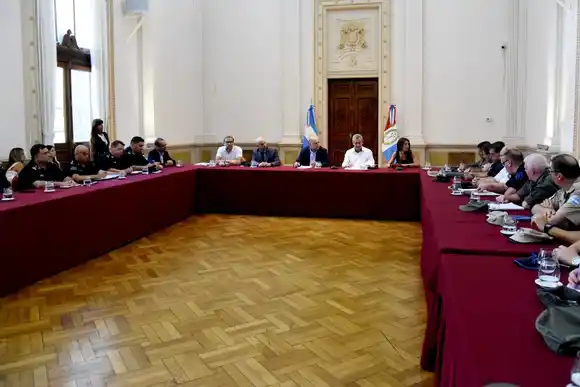 Se realizó una nueva reunión del Comando Conjunto con Fuerzas Federales, Provinciales y la Municipalidad de Rosario