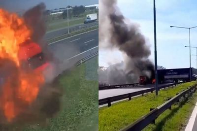Impactante accidente en Panamericana entre dos camiones y dos autos particulares: hay cinco muertos