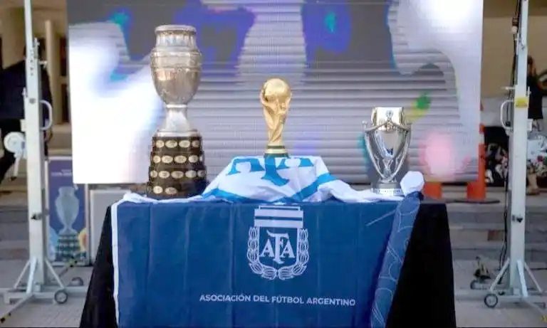 Las copas ganadas por Argentina
