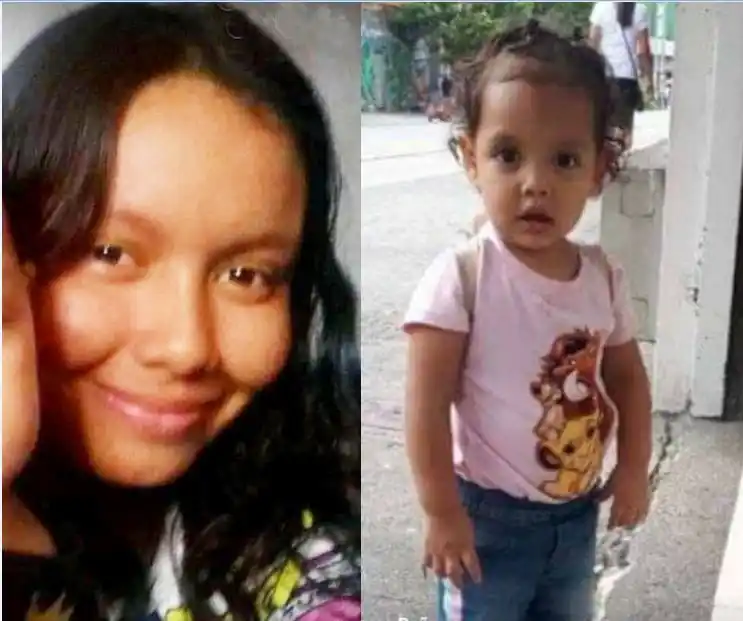 ¿QUÉ DICE EL PADRE DE LA CRIATURA? En Medellín: Desaparecen una joven venezolana y su hija de dos años