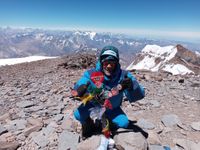 El investigador tandilense que hizo cumbre en el Aconcagua