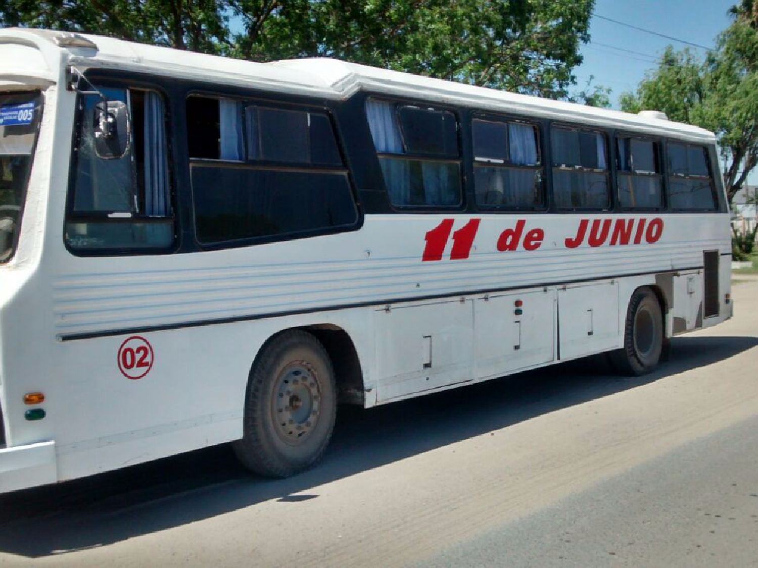 Policía secuestró colectivo sobre ruta 19