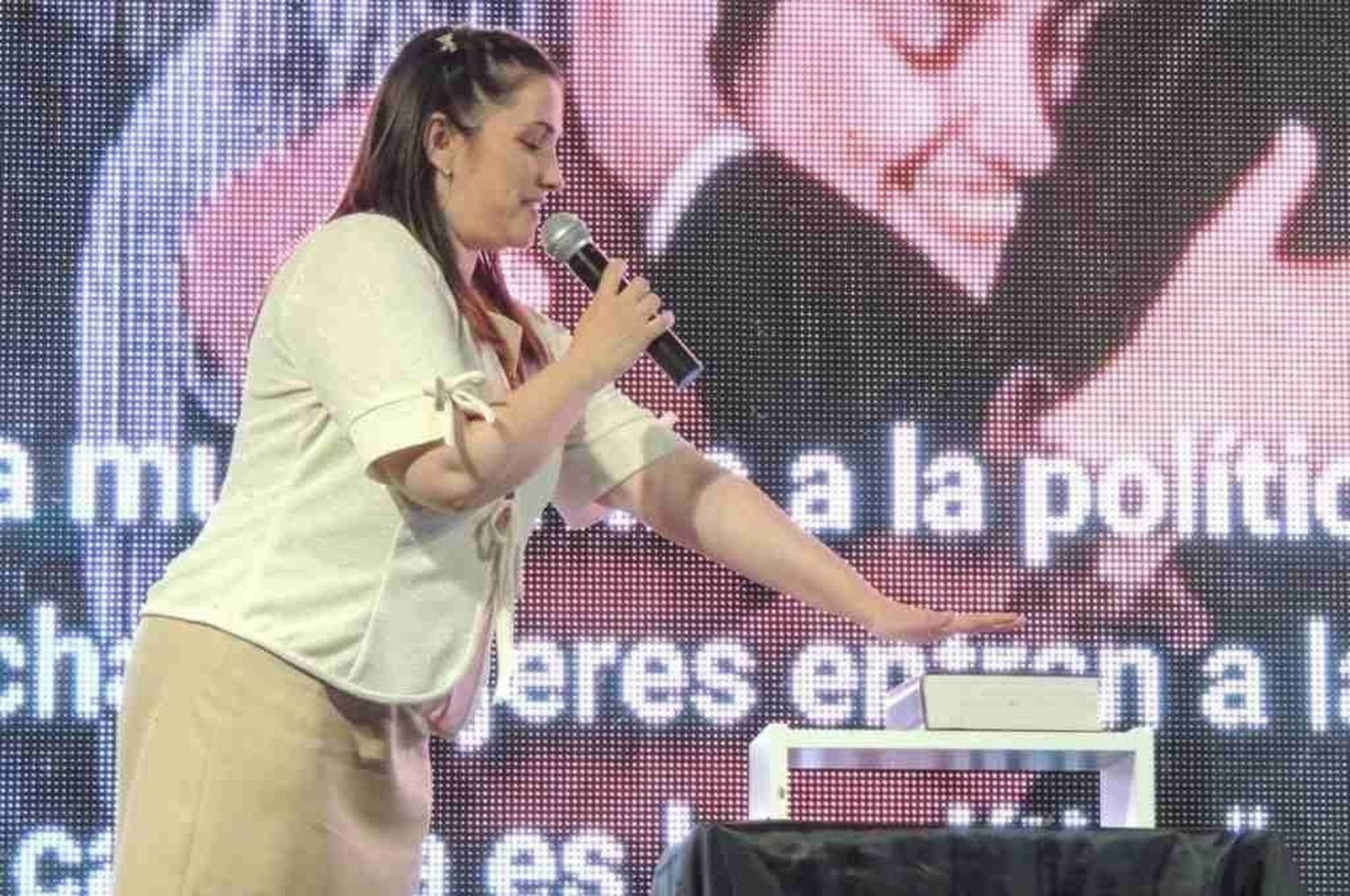 Maribel González es la primera intendente mujer de San Javier