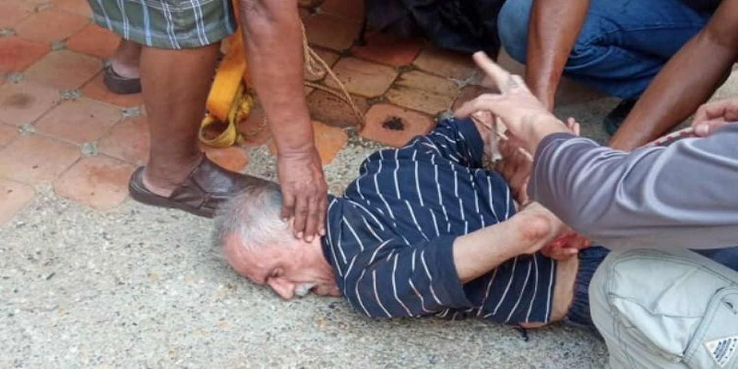 EN NAGUANAGUA apresan a hombre por caerle a machetazos a su esposa