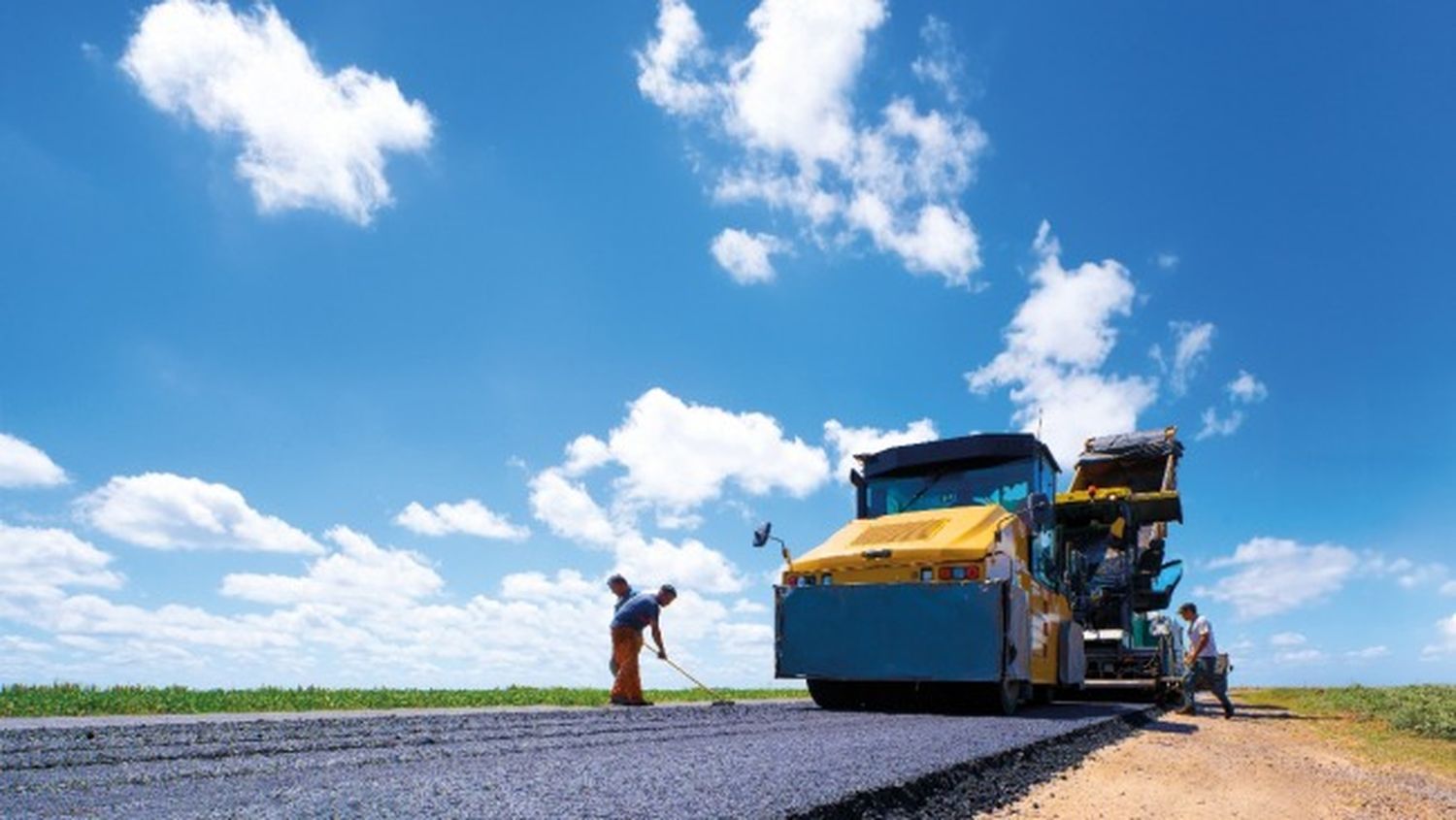 Las obras en la Ruta del Cereal (Foto: Dib)