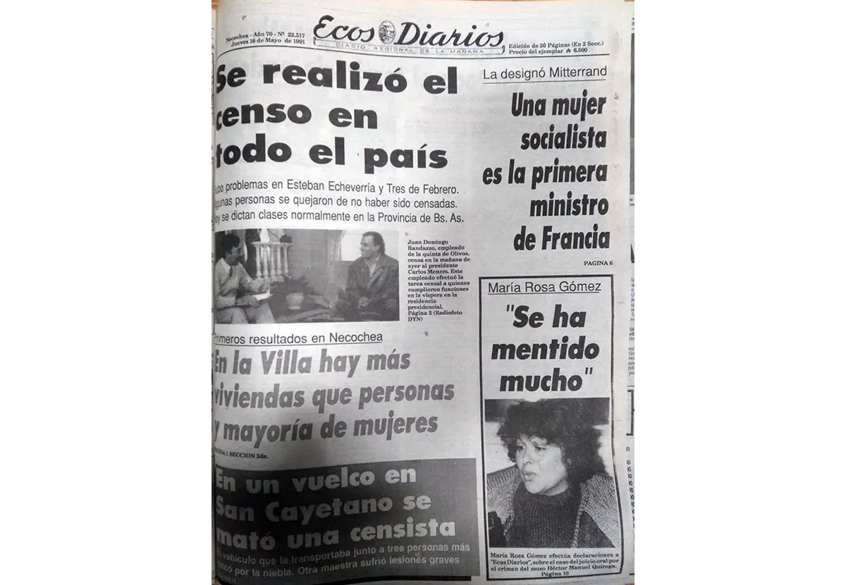 Jueves 16 de mayo de 1991