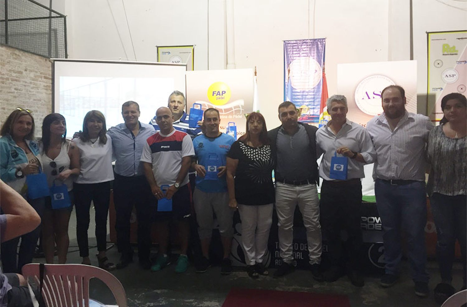 Se presentó el Nacional de pádel
