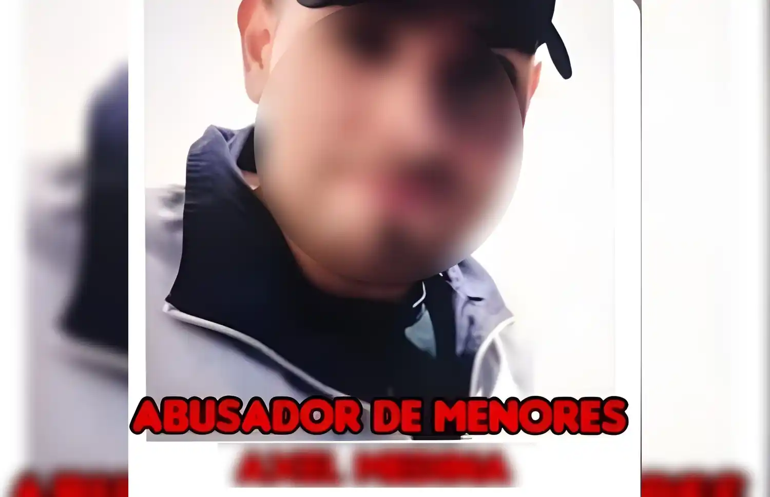 En los últimos días se viralizó una imagen con los datos del acusado.