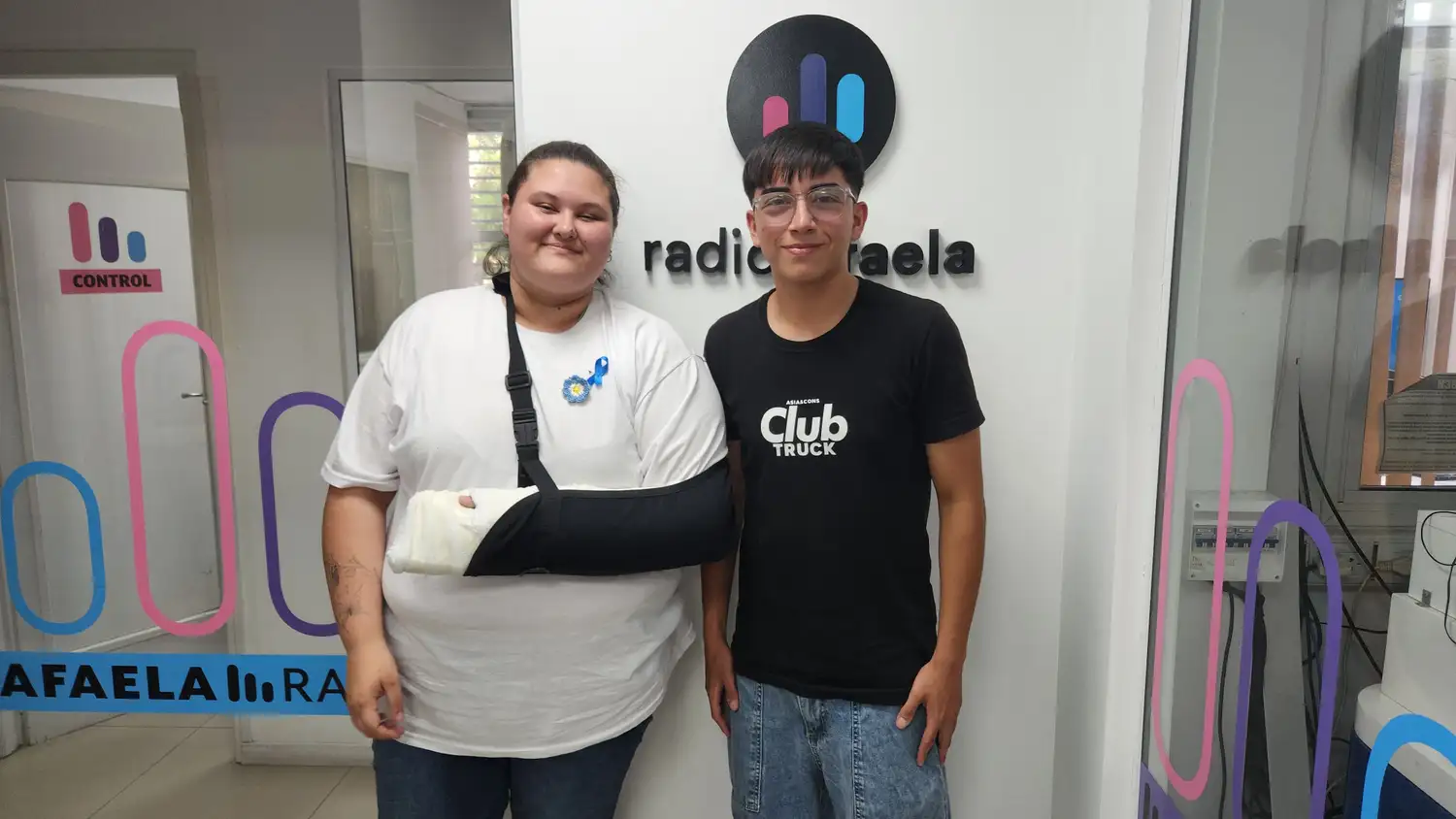 Catalina y Genaro - estudiantes de la Escuela de Educación Técnica N° 654 "Dr. Nicolás Avellaneda" - 2