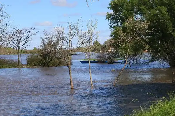 El Gobierno nacional asiste a pobladores de la provincia afectados por las fuertes lluvias