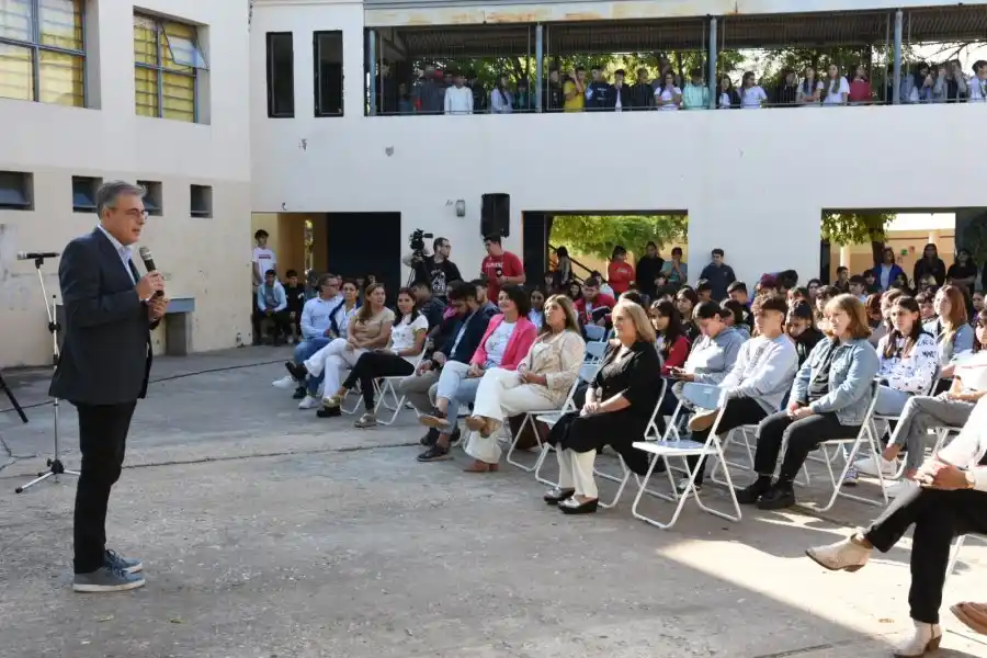 Inauguraron dos nuevas aulas en la Escuela “Mario Vecchioli”