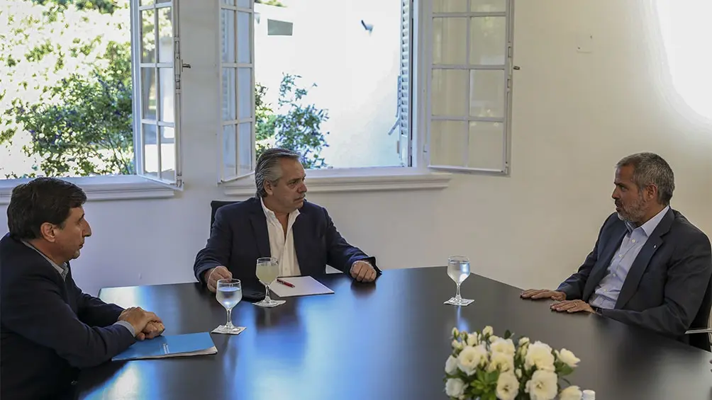 El Presidente analizó con Molinos comprar alimentos directamente a productores