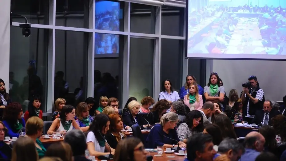 Nueva audiencia por la despenalización del aborto en Diputados