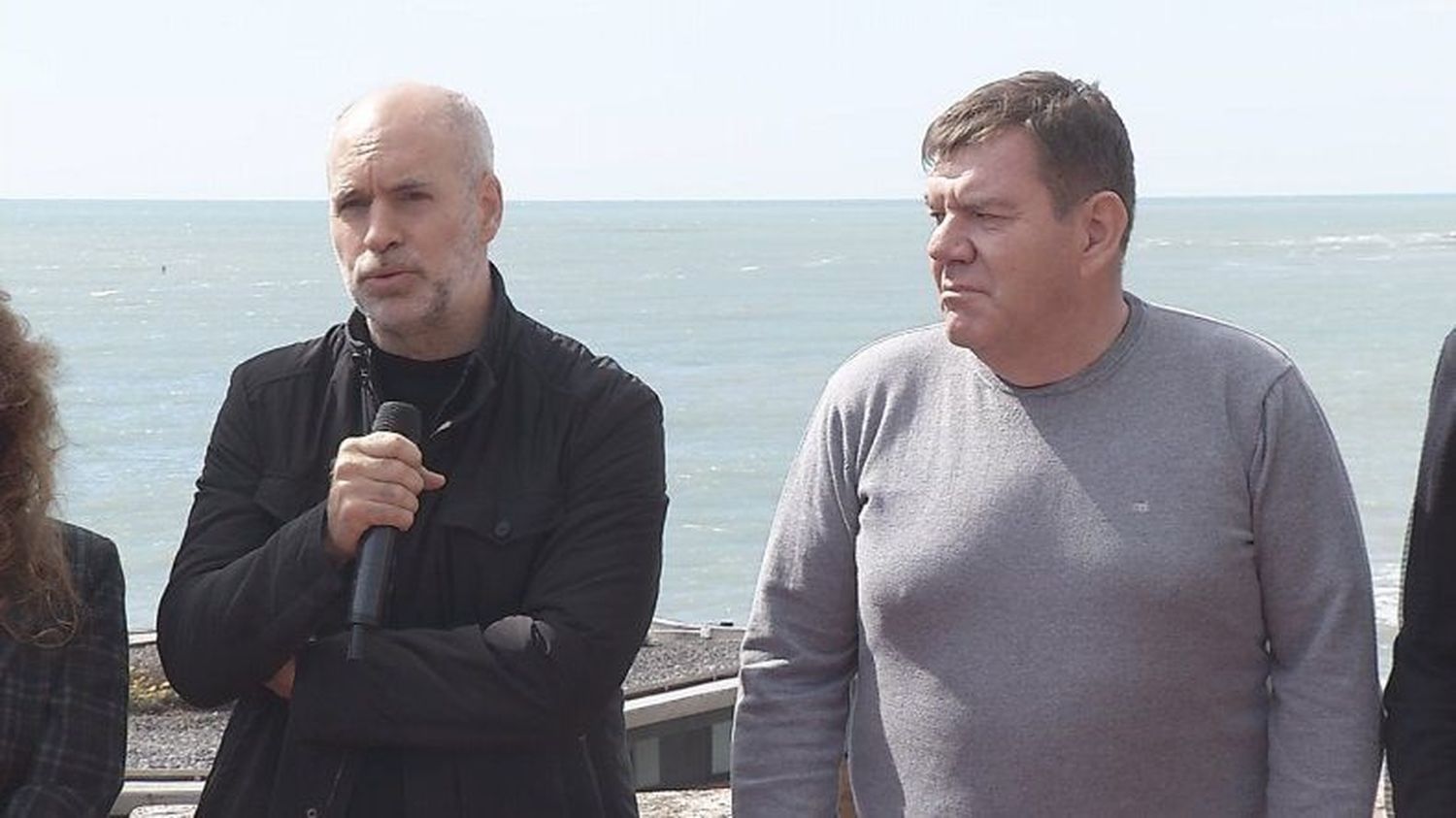 Larreta visitó Mar del Plata y descartó el pedido de Montenegro de postergar el inicio de clases