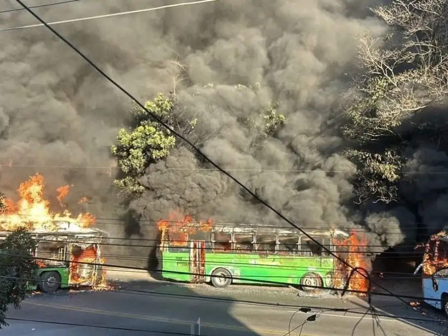 Ataques narcos en México.