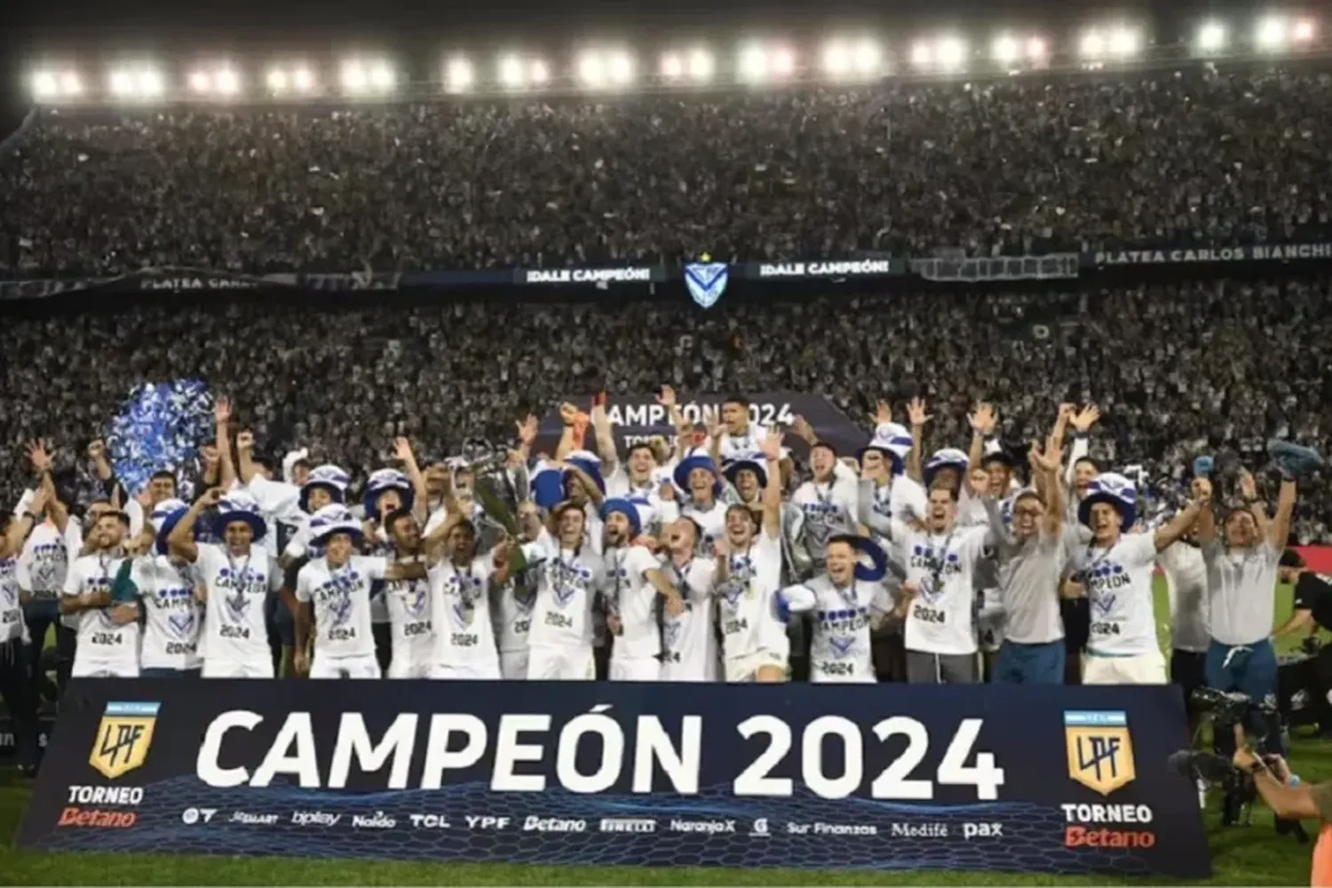 Vélez se consagró campeón de la LPF