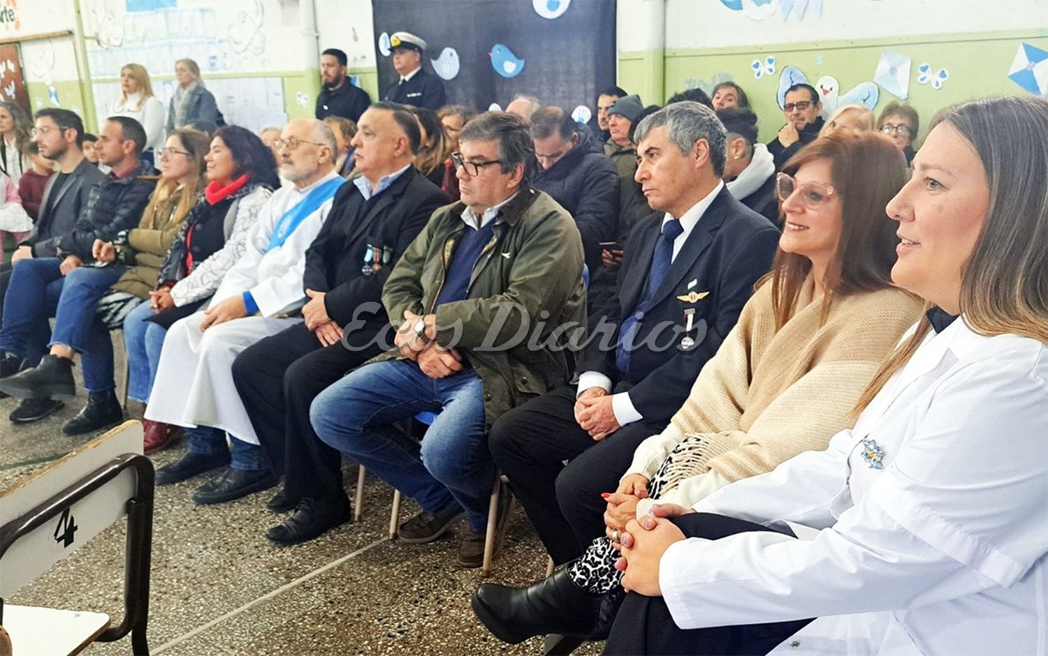 Tres aulas de la Primaria Nº 28 llevan el nombre de excombatientes de Malvinas