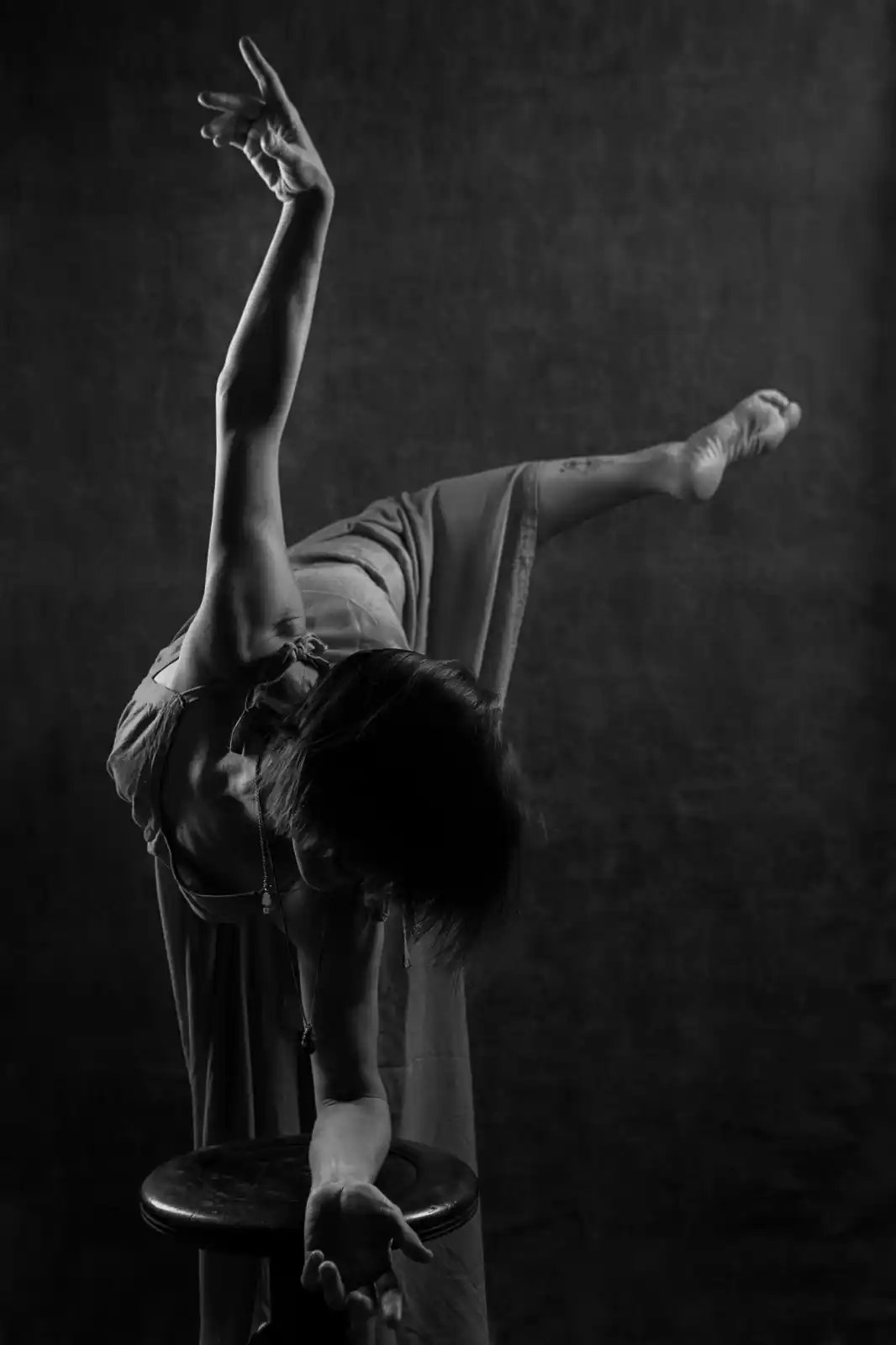 Bailarina del aire y guardiana del cuerpo consciente