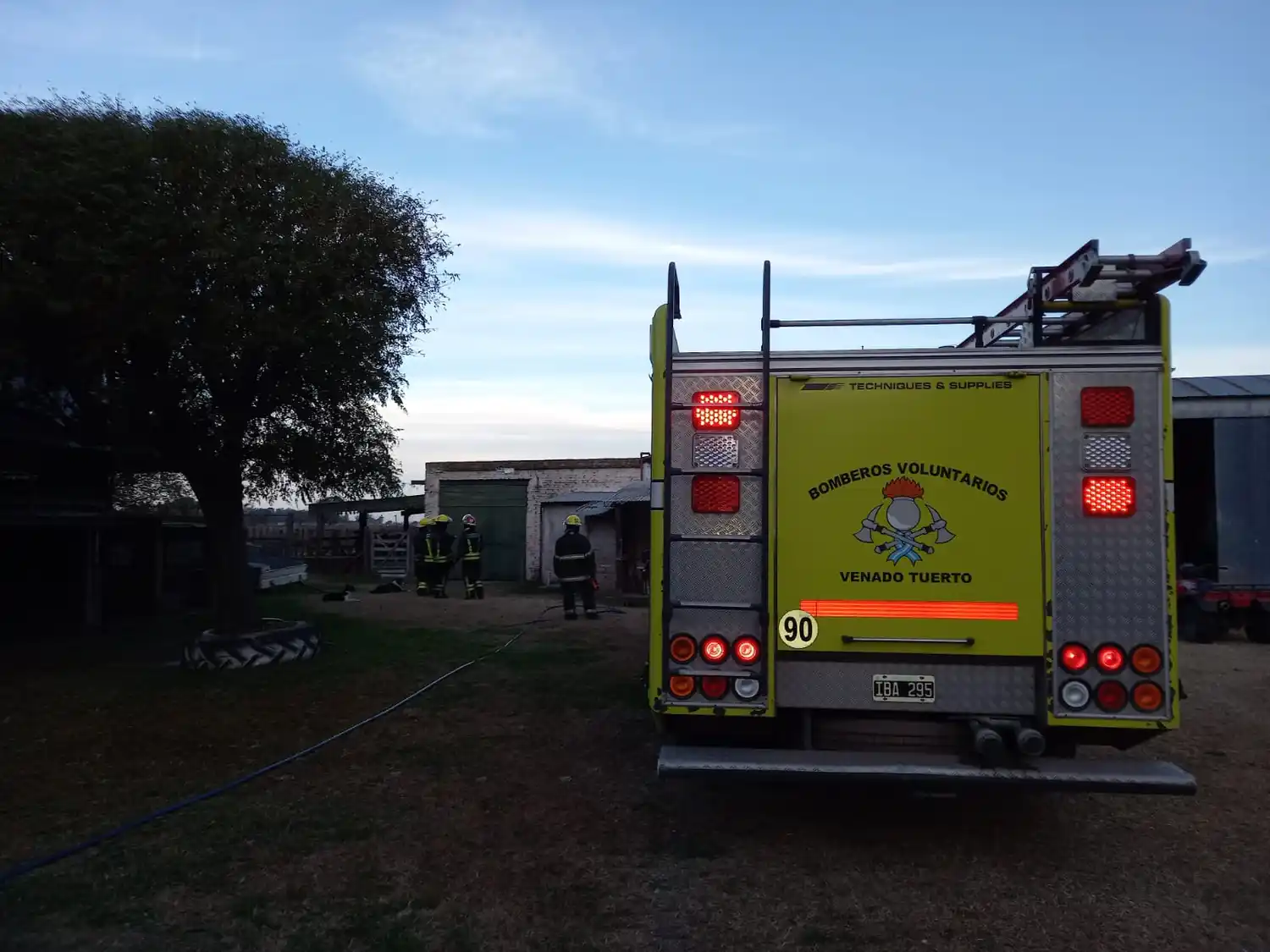 Crédito: Bomberos de Venado Tuerto.