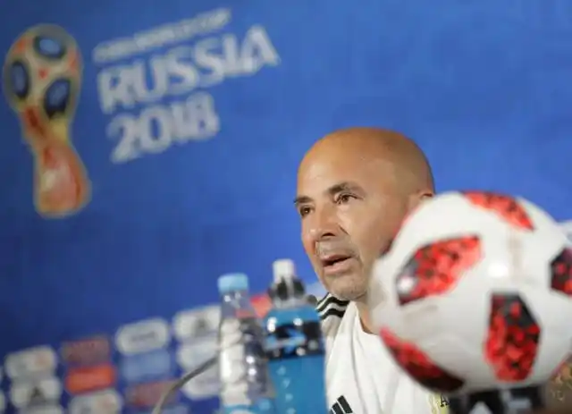 Sampaoli: "Argentina va a jugar con el cuchillo entre los dientes como el otro día"