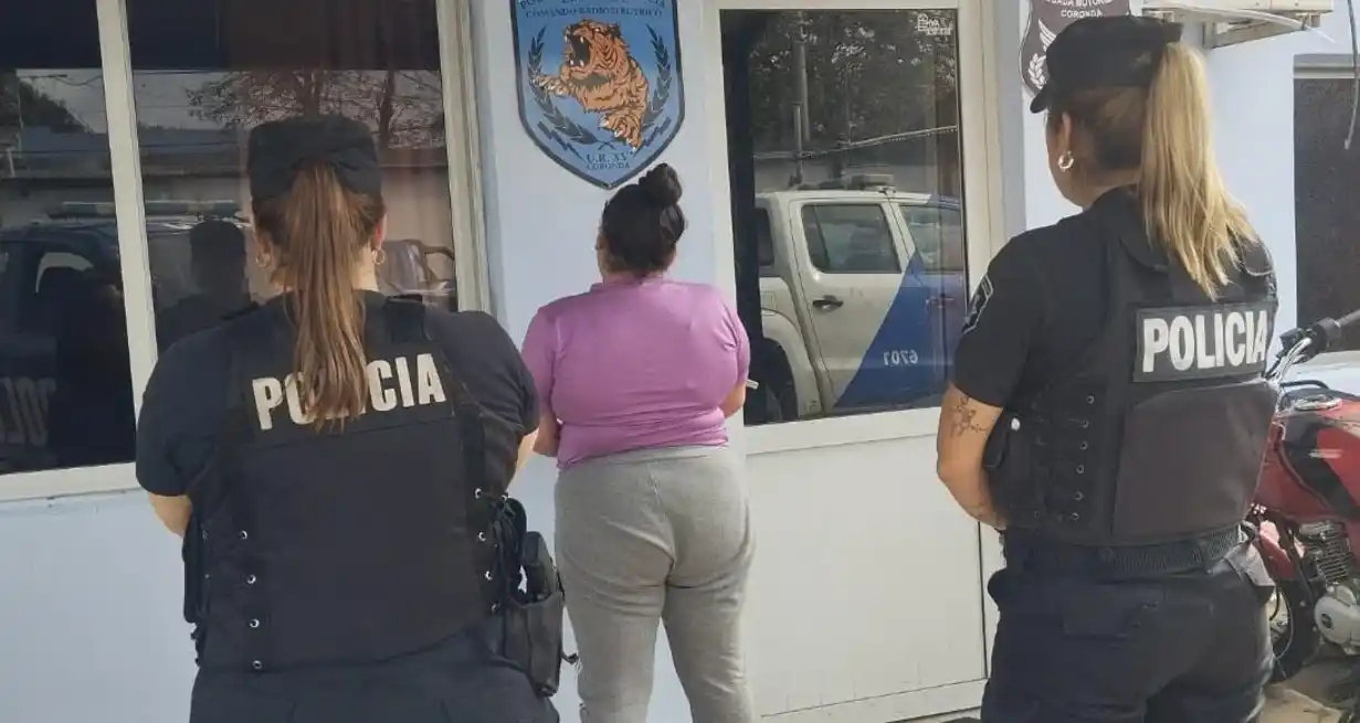 La mujer, de 26 años, rosarina, quedó a disposición de la justicia. Unidad Regional XV.