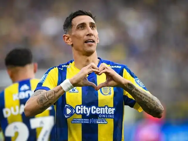 Central informó que Di María entrena con normalidad y se ilusiona para el debut en la Libertadores