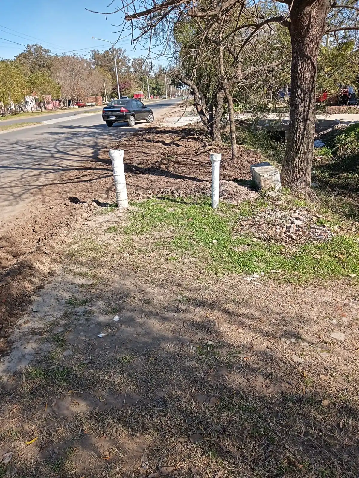 🛑 Vecino de Ruta 136 reclama por daños tras obras: “Dejaron todo un desastre”