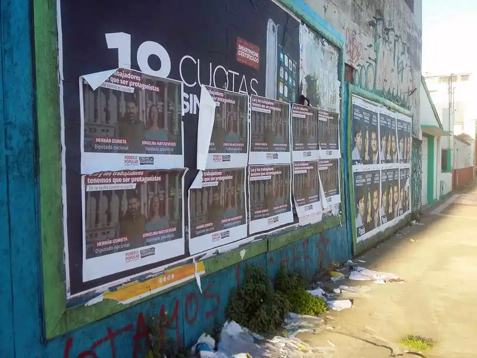 Para el Municipio, en estas elecciones hubo menos cartelería política