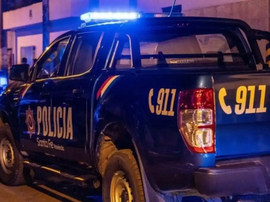 La mujer fue trasladad al Hospital Eva Perón de Granadero Baigorria (Foto: Ana Isla)