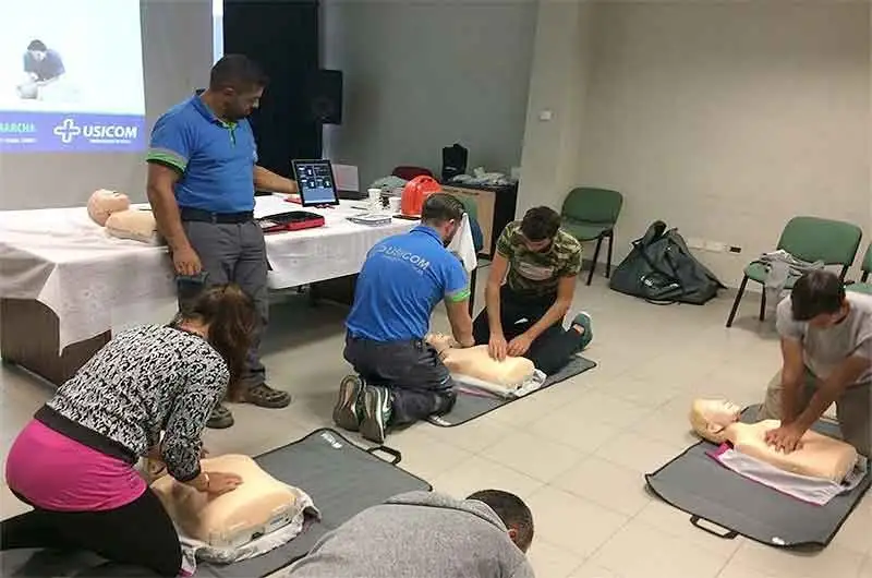 Curso de RCP y primeros auxilios para jardines maternales y de infantes de Tandil