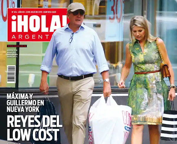 Máxima y Guillermo en una distendida tarde de compras