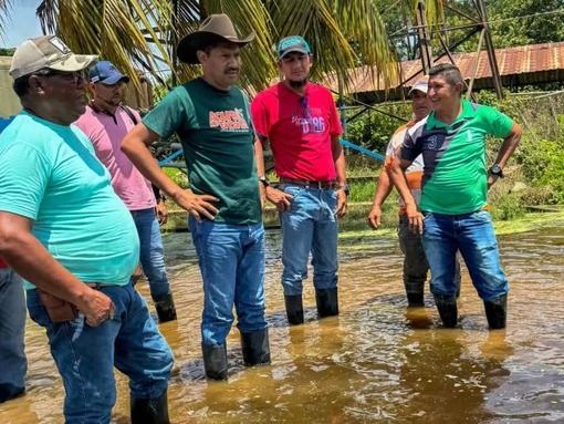 Autoridades de Apure se despliegan para atender afectados por crecida del río Matiyure