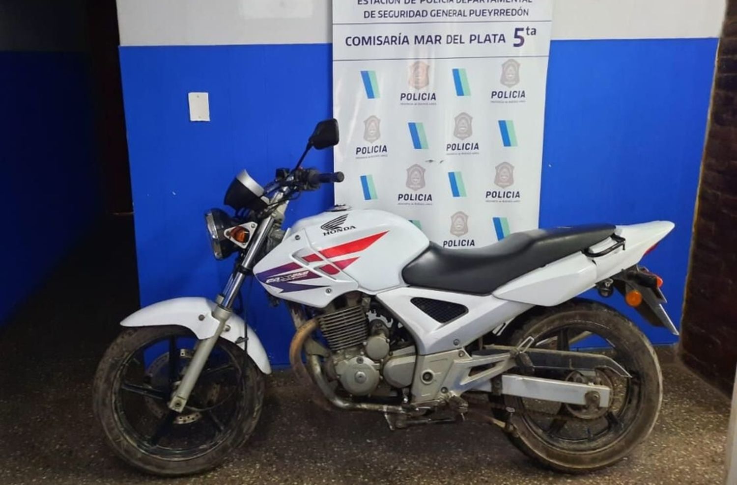 Dos delincuentes golpearon a una niñera para robar una moto