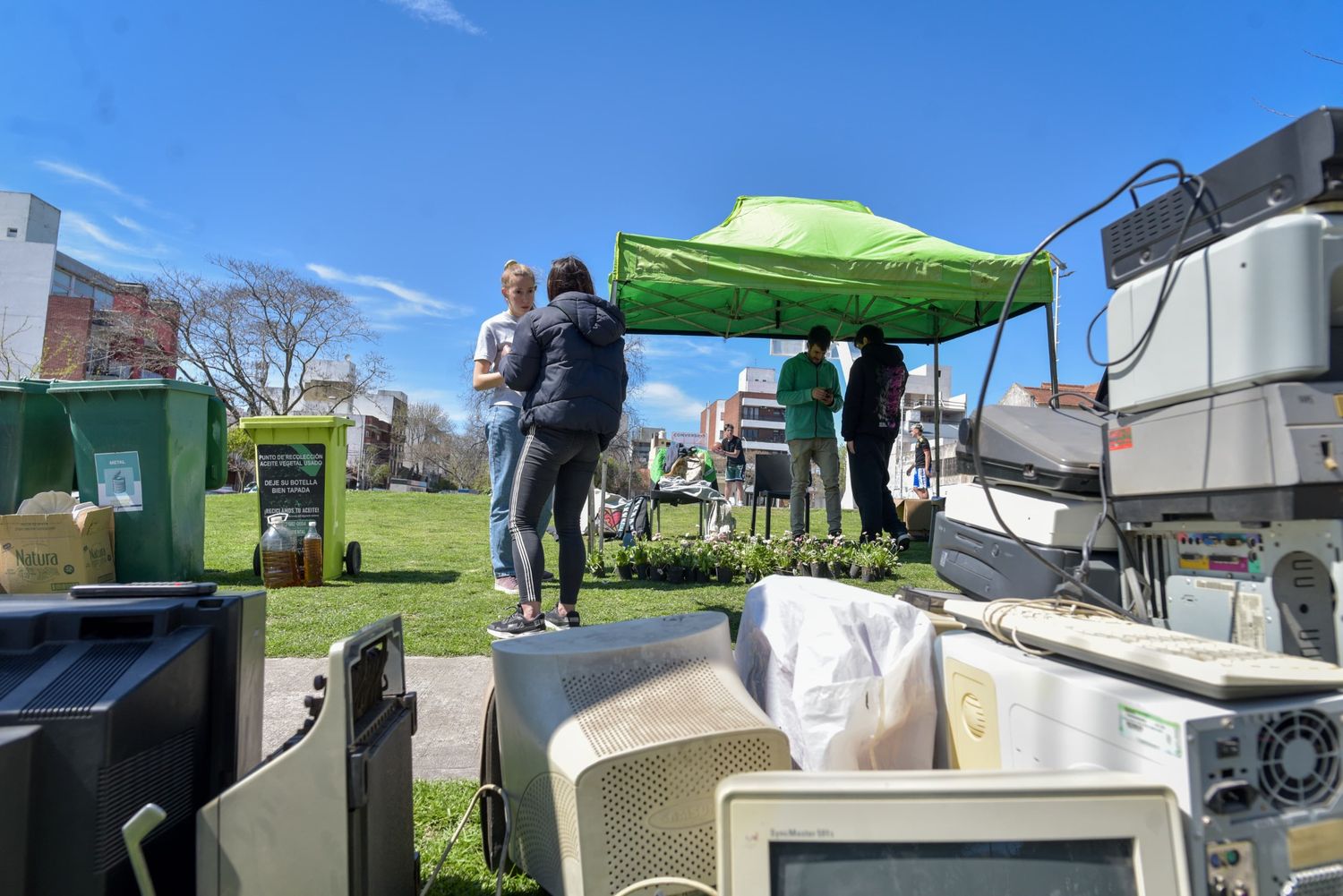 Por este viernes, el dispositivo Punto Verde estará en la Plaza Mitre