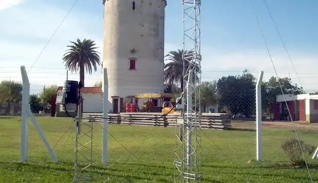 Realizan mantenimiento de la Estación Meteorológica