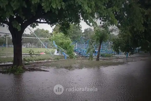 Suspendieron todas las actividades en el Autódromo "Ciudad de Rafaela" por los daños de la tormenta