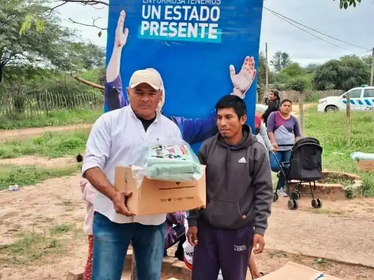 El Gobierno de Formosa continúa garantizando
asistencia alimentaria a comunidades aborígenes