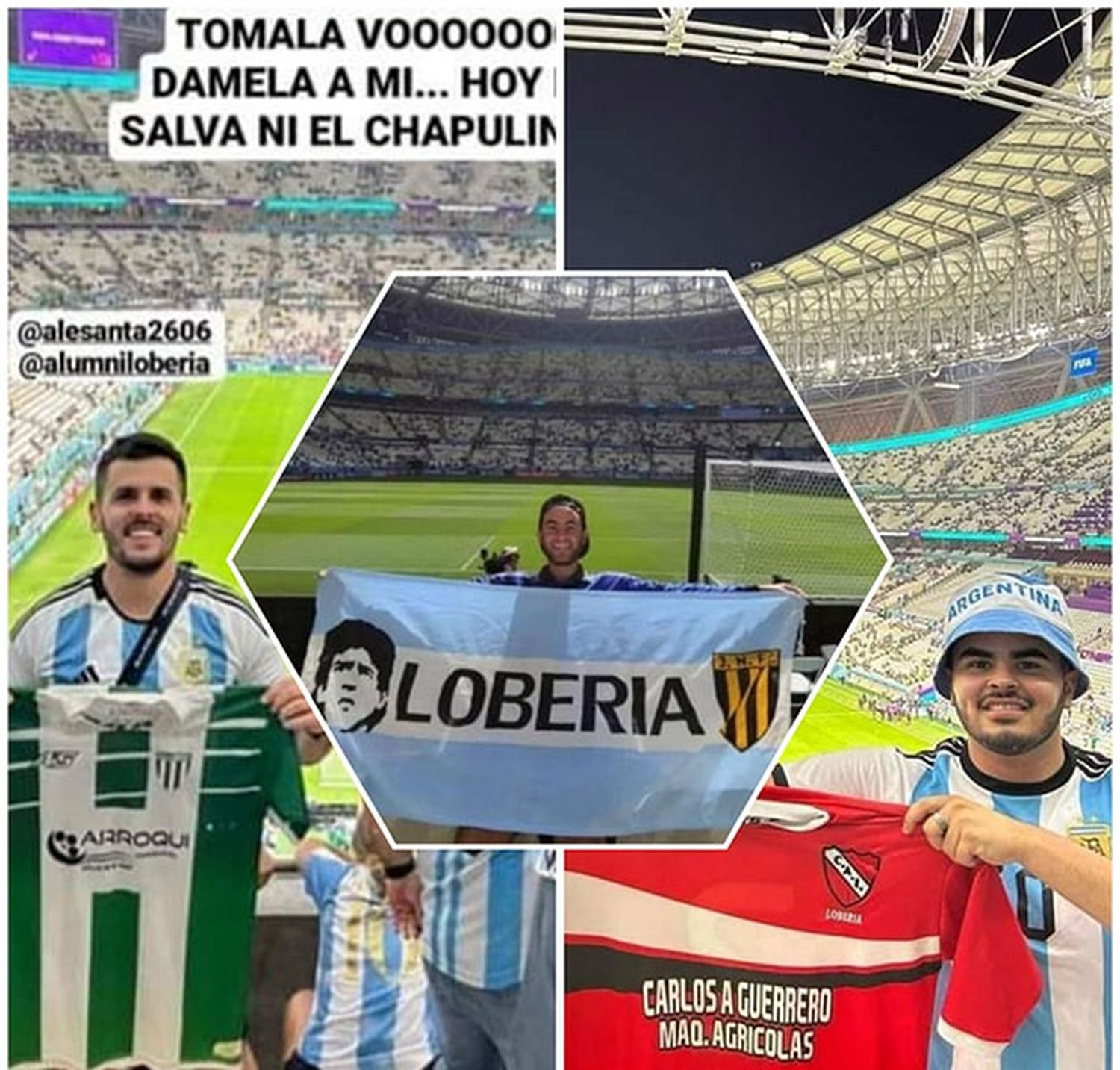 Loberenses en Qatar