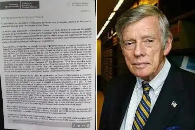 El Juez Griesa aceptó más demandas contra Argentina