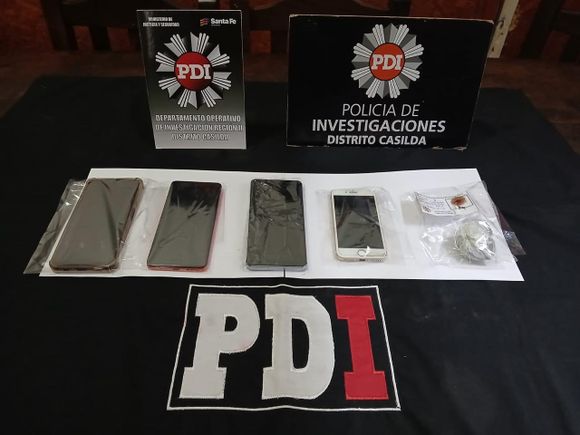 Secuestraron droga y celulares en dos allanamientos en Casilda por una causa por microtráfico