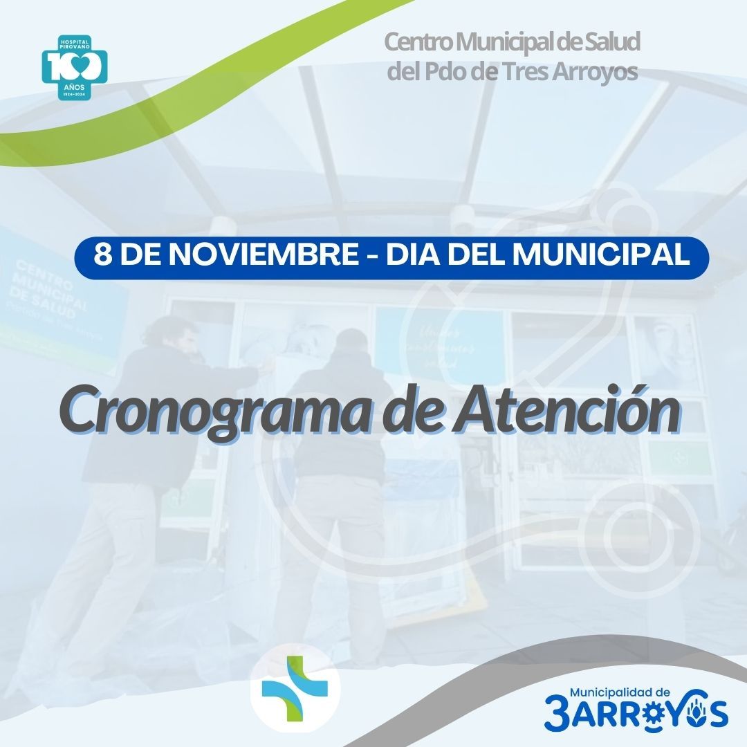 Día del trabajador municipal: mañana el Hospital Pirovano tendrá cronograma de feriado